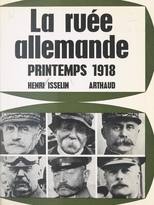 cover image of La ruée allemande